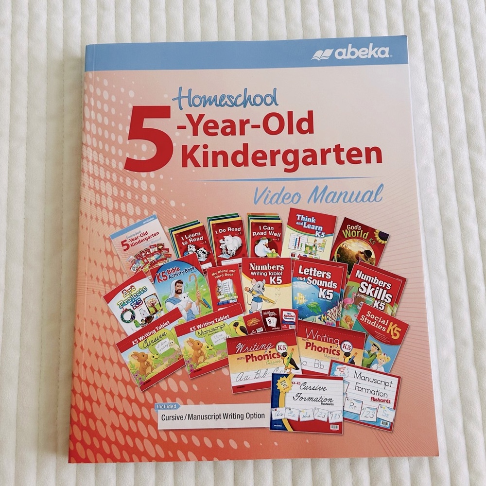 Abeka New Kindergarten Video Manual
